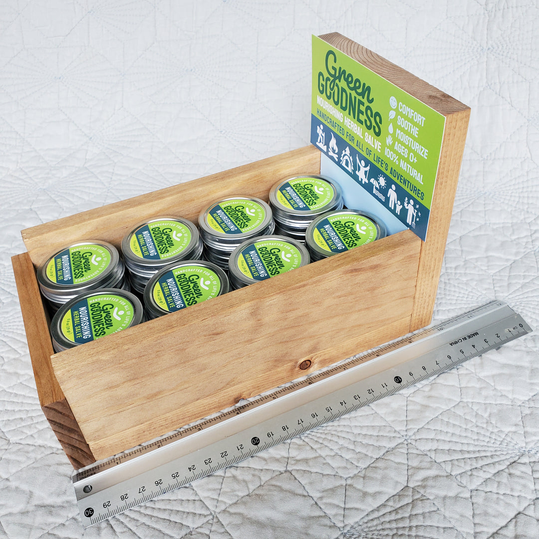 Wooden Retail Display Box (wood display only)