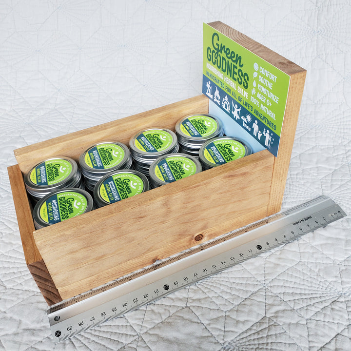 Wooden Retail Display Box (wood display only)