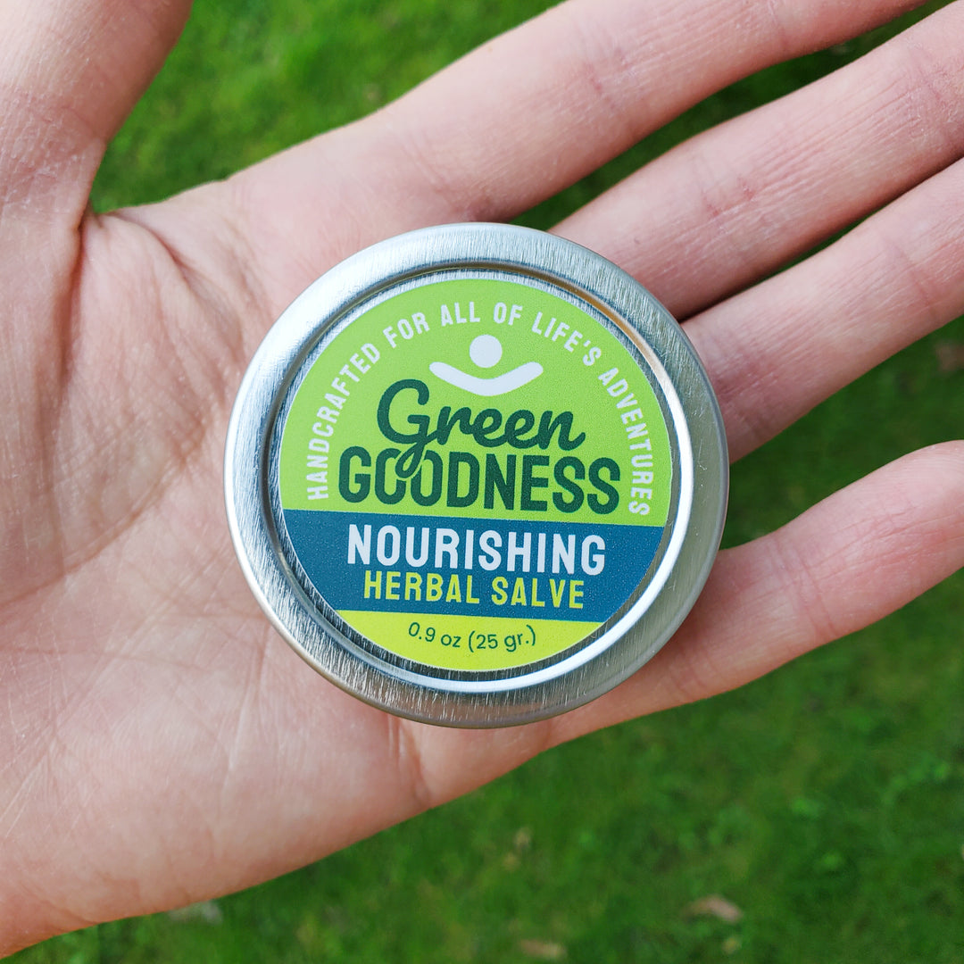 Green Goodness Nourishing Herbal Salve - Small