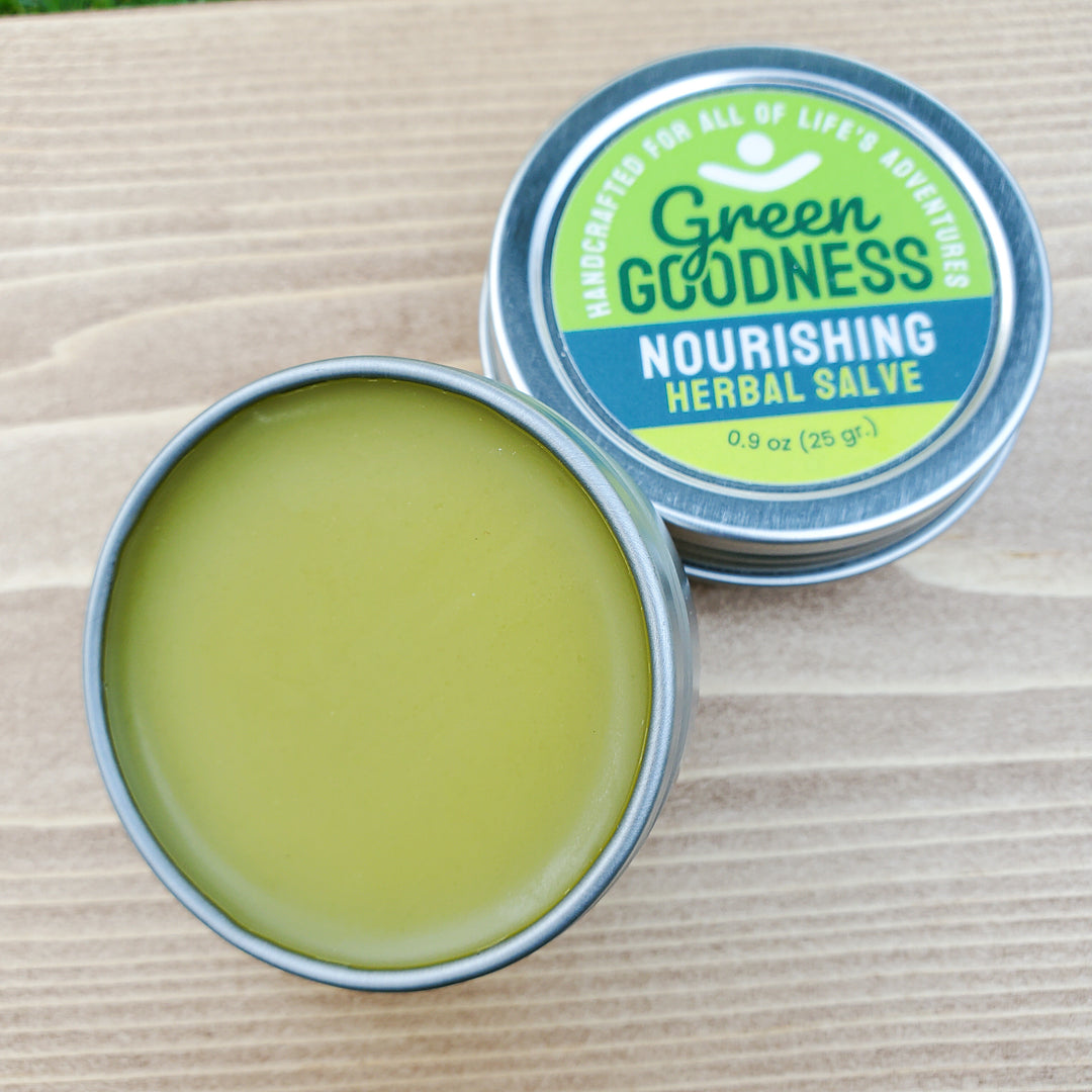 Green Goodness Nourishing Herbal Salve - Small
